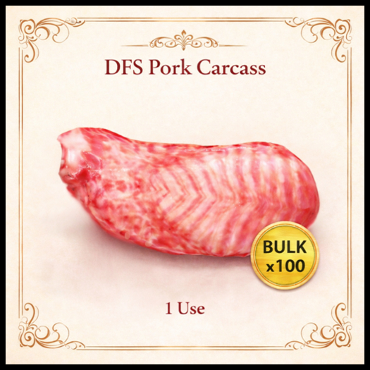 [100] DFS Pork Carcass - ACTUAL ITEM