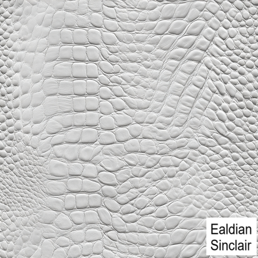 White Crocodile Seamless Texture
