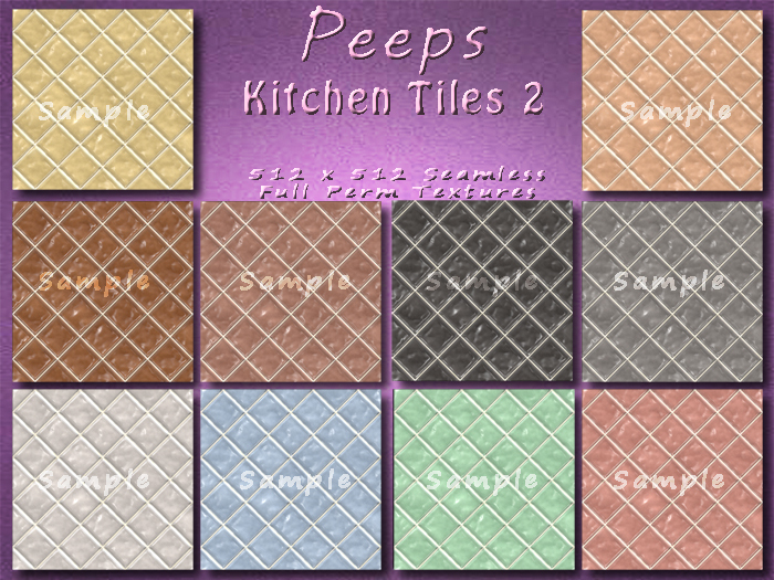 Peeps Textures Kitchen Tiles 2