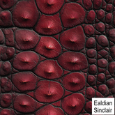 Oxblood Crocodile Seamless Texture