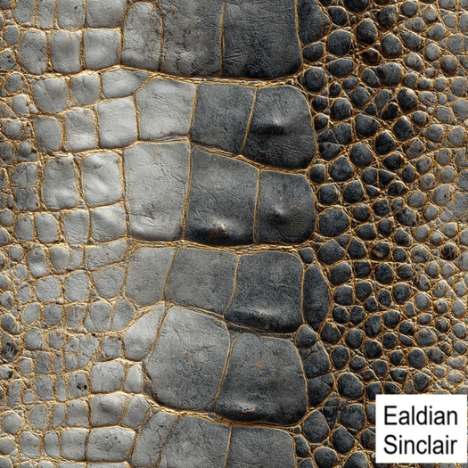 Gradient Gray And White Crocodile Seamless Texture