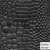Black Crocodile Seamless Texture