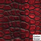 Gradient Oxblood Crocodile Seamless Texture