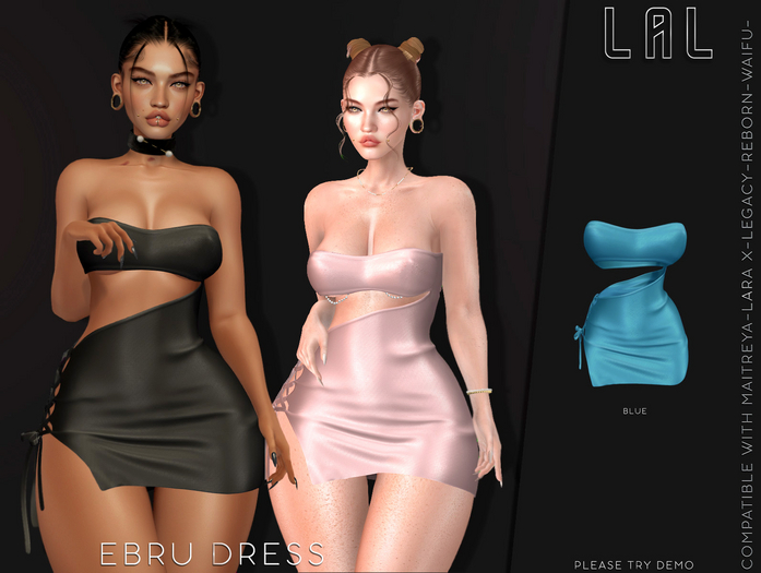 -LAL-Ebru Dress [Blue]