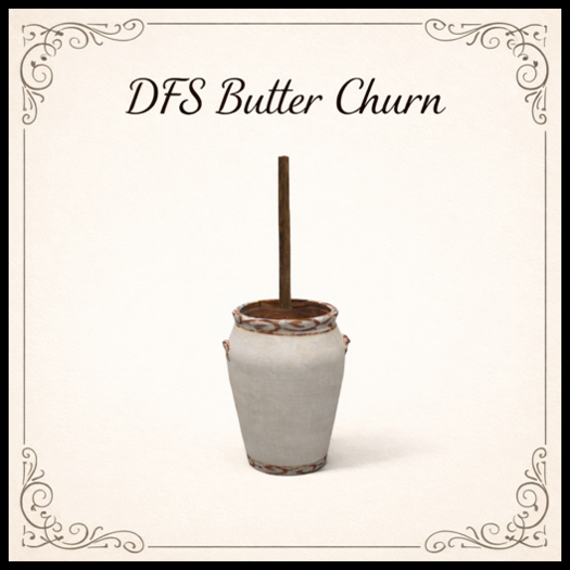 DFS Butter Churn - ACTUAL ITEM