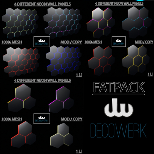 [dW] Wall Panels - FATPACK
