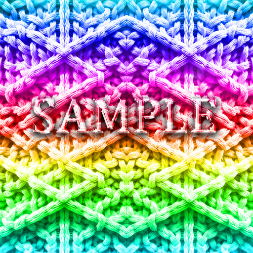 [ Geometric Knit Seamless 05 ] B