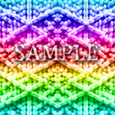 [ Geometric Knit Seamless 05 ] B