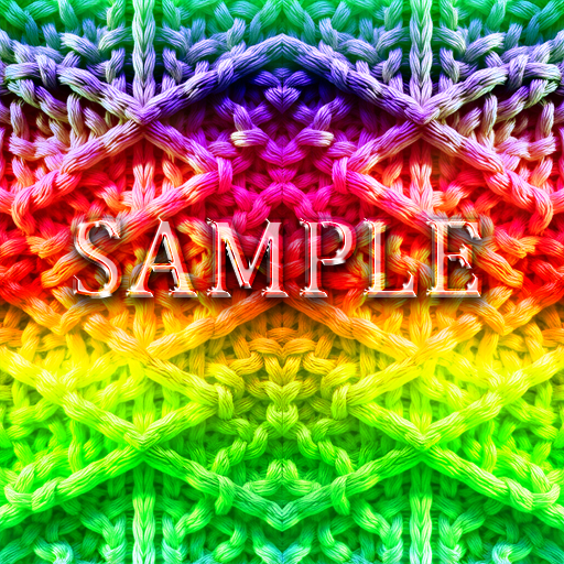 [ Geometric Knit Seamless 05 ] C