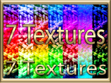 [ Geometric Knit Seamless 05 ] 7 Textures