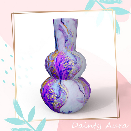 Lilac Ceramic Vase