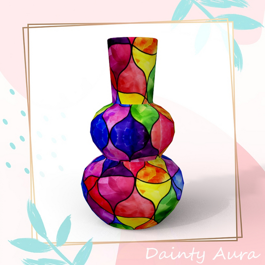 Mosaic Ceramic Vase