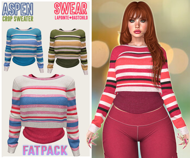 Sweater - Aspen Cropped  
