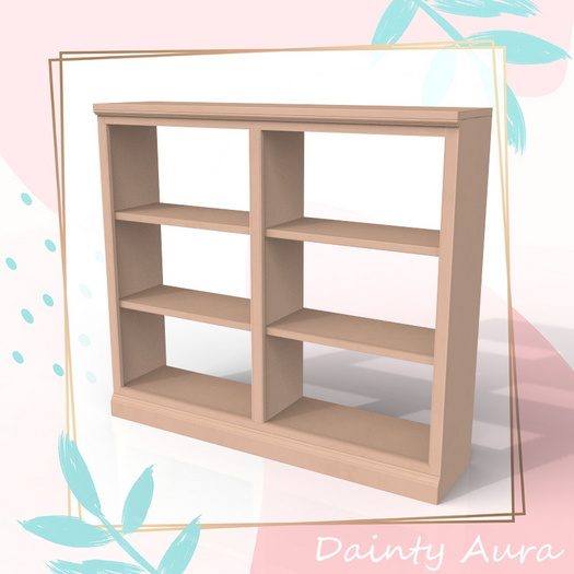 Beige Wide Shelf