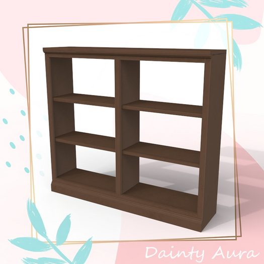 Brown Wide Shelf