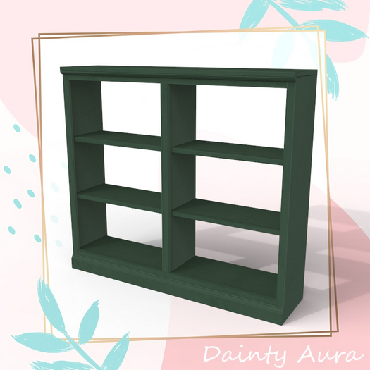 Green Wide Shelf