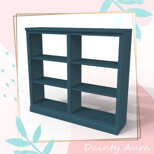 Navy Wide Shelf