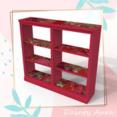 Red Gold Wide Shelf