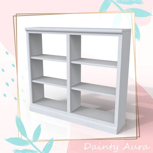 White Wide Shelf