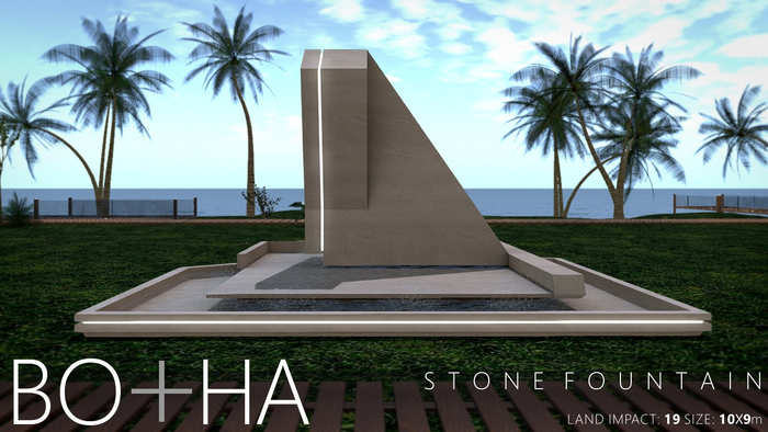 Botha Stone Fountain 