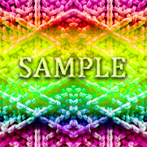 [ Geometric Knit Seamless 06 ] A