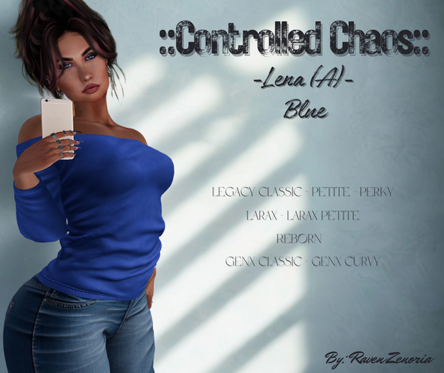 ::Controlled Chaos:: Lena (A) - Blue