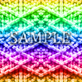[ Geometric Knit Seamless 06 ] B