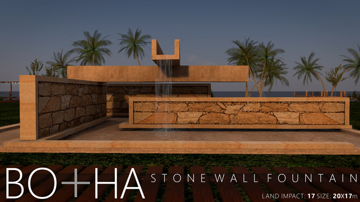 Botha StoneWall Fountain