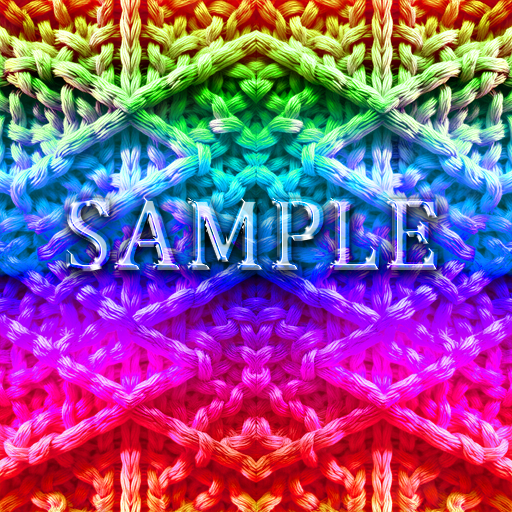 [ Geometric Knit Seamless 06 ] C