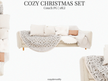MINIMAL - Cozy Christmas Set Couch PG