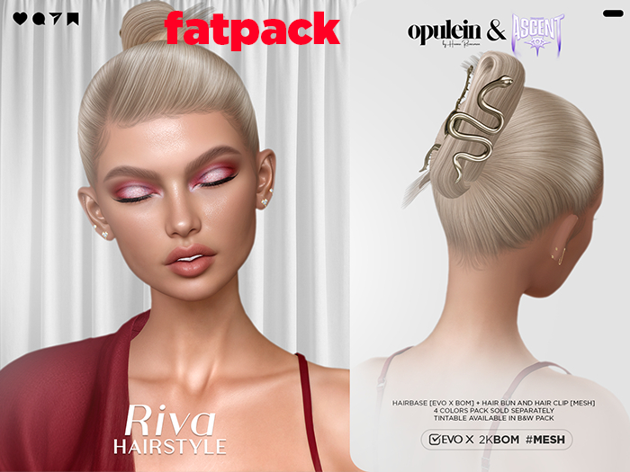 Opulein: Riva Hairstyle Evo X 'Fatpack'