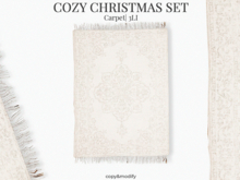 MINIMAL - Cozy Christmas Set Carpet