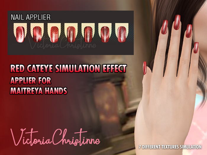 ViC Box - CatEye Nails Red Applier