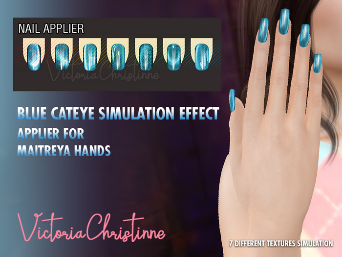 ViC Box - CatEye Nails Blue Applier