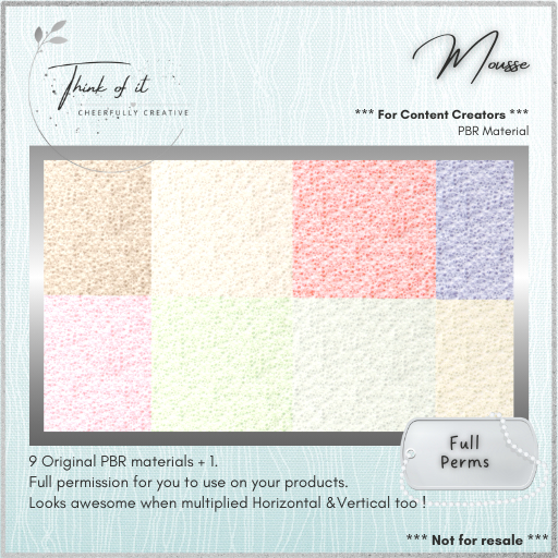 {ToI} Material - Mousse - Full Perms