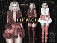 ::TD:: Cozy Jacket Outfit [Mesh] - Red DEMO
