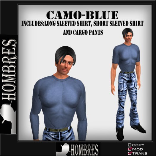 ::Hombres:: Camo~Blue