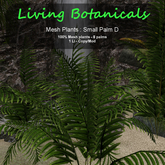 Inochi Botanicals - Small Palm D