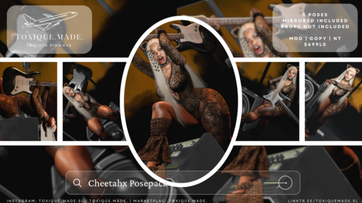 [T.M] Cheetahx Posepack 