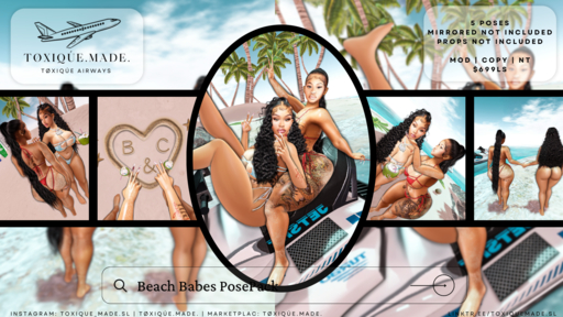[TM] Beach Babes PosePack 