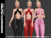 235 - MONAMALDITA - Full Perm - Top & Pants Set *DISCOUNT*