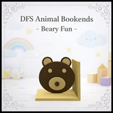 DFS Animal Bookends - Beary Fun - ACTUAL ITEM