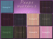 Peeps Textures Wool Fabric 2