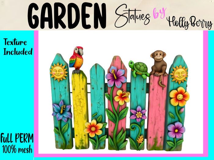 HB: Tropical Fence Panel FuLL PERM