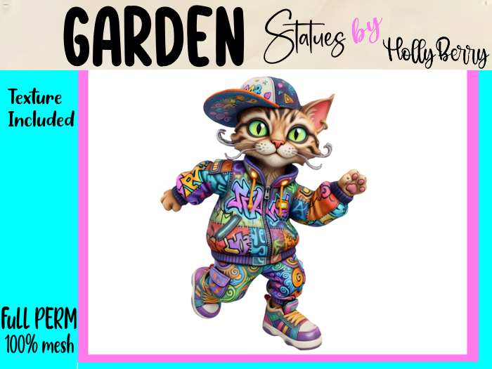 HB: Hip Hop Cat FuLL PERM