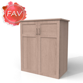 Beige Wood Cabinet Home