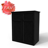 Black Cabinet Home