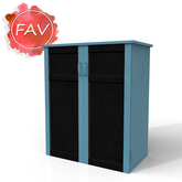 Blue Cabinet Home