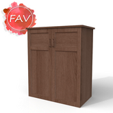Brown Wood Cabinet Home