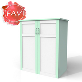 Mint Cabinet Home